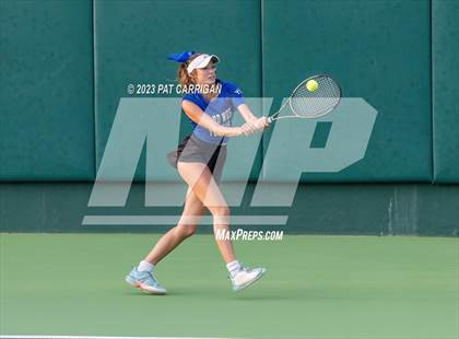 Thumbnail 2 in Plano West vs Houston Memorial (UIL 6A Team Tennis Semifinal) photogallery.