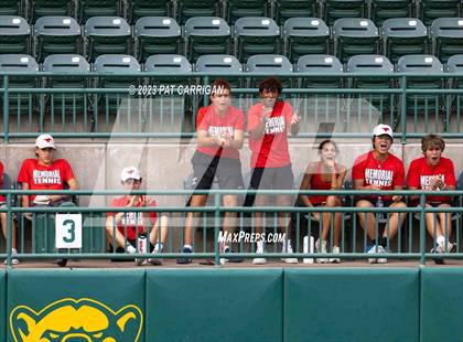 Thumbnail 2 in Plano West vs Houston Memorial (UIL 6A Team Tennis Semifinal) photogallery.