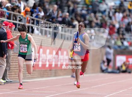 Thumbnail 1 in Penn Relays (4 X 100 Meter) photogallery.