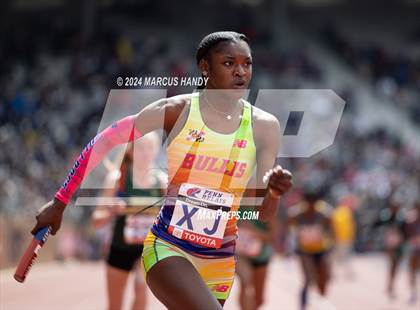 Thumbnail 1 in Penn Relays (4 X 100 Meter) photogallery.