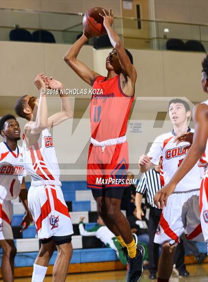 Thumbnail 1 in Leuzinger vs. Colony (MLK Day Showdown) photogallery.