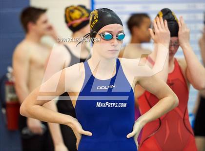 Thumbnail 2 in NCHSAA 3A State Swimming Championship (Finals) photogallery.