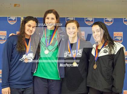 Thumbnail 3 in NCHSAA 3A State Swimming Championship (Finals) photogallery.