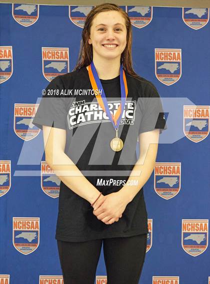 Thumbnail 1 in NCHSAA 3A State Swimming Championship (Finals) photogallery.