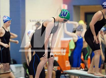 Thumbnail 2 in NCHSAA 3A State Swimming Championship (Finals) photogallery.