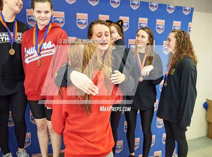 Thumbnail 3 in NCHSAA 3A State Swimming Championship (Finals) photogallery.