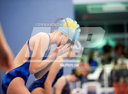 Thumbnail 1 in NCHSAA 3A State Swimming Championship (Finals) photogallery.
