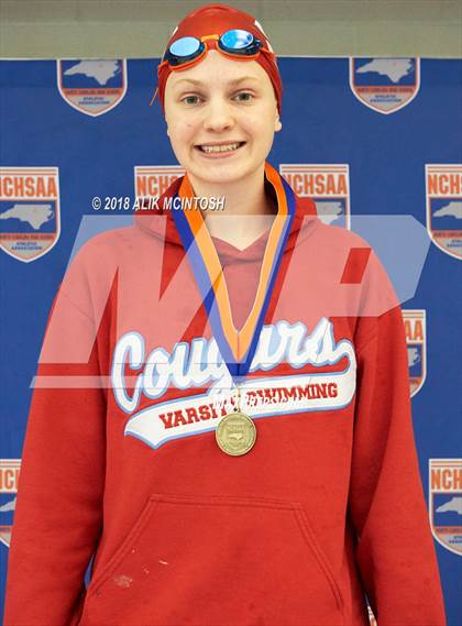 Thumbnail 3 in NCHSAA 3A State Swimming Championship (Finals) photogallery.