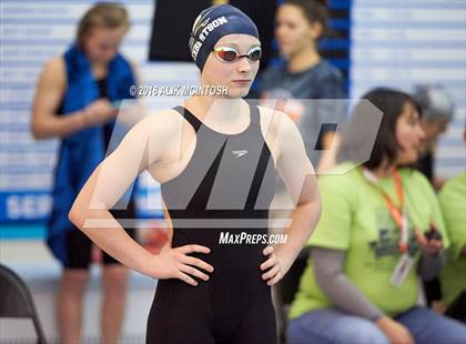 Thumbnail 3 in NCHSAA 3A State Swimming Championship (Finals) photogallery.