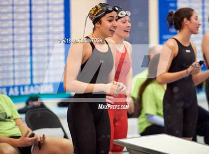 Thumbnail 3 in NCHSAA 3A State Swimming Championship (Finals) photogallery.