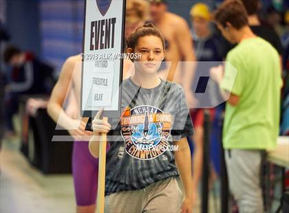 Thumbnail 1 in NCHSAA 3A State Swimming Championship (Finals) photogallery.