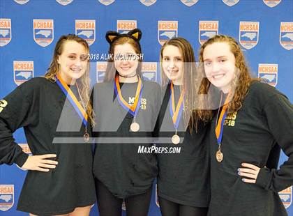 Thumbnail 1 in NCHSAA 3A State Swimming Championship (Finals) photogallery.