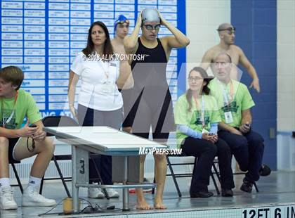Thumbnail 1 in NCHSAA 3A State Swimming Championship (Finals) photogallery.