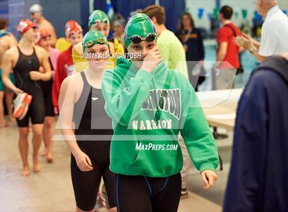 Thumbnail 2 in NCHSAA 3A State Swimming Championship (Finals) photogallery.