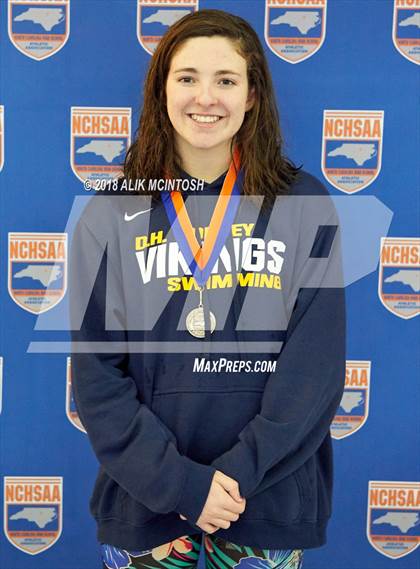 Thumbnail 3 in NCHSAA 3A State Swimming Championship (Finals) photogallery.