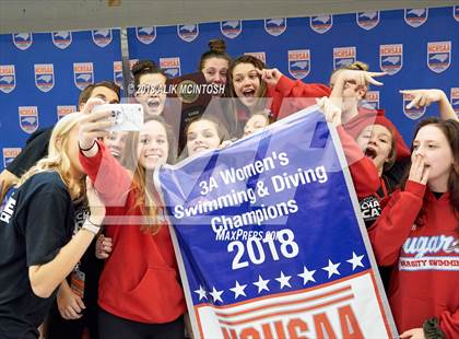 Thumbnail 3 in NCHSAA 3A State Swimming Championship (Finals) photogallery.