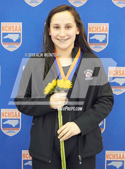 Thumbnail 1 in NCHSAA 3A State Swimming Championship (Finals) photogallery.