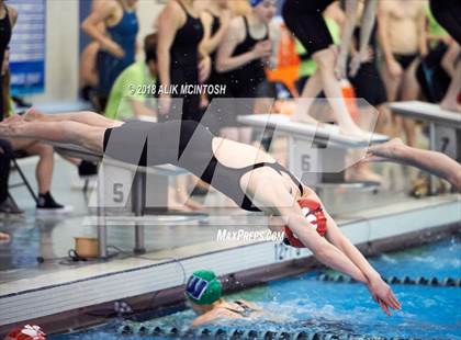 Thumbnail 3 in NCHSAA 3A State Swimming Championship (Finals) photogallery.