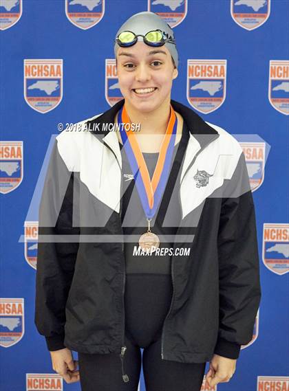 Thumbnail 3 in NCHSAA 3A State Swimming Championship (Finals) photogallery.