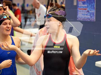 Thumbnail 1 in NCHSAA 3A State Swimming Championship (Finals) photogallery.
