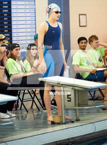 Thumbnail 1 in NCHSAA 3A State Swimming Championship (Finals) photogallery.