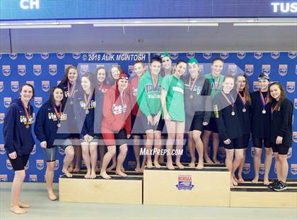 Thumbnail 1 in NCHSAA 3A State Swimming Championship (Finals) photogallery.