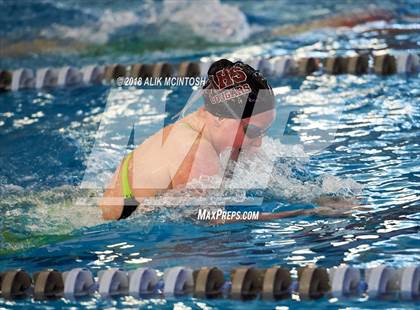 Thumbnail 3 in NCHSAA 3A State Swimming Championship (Finals) photogallery.