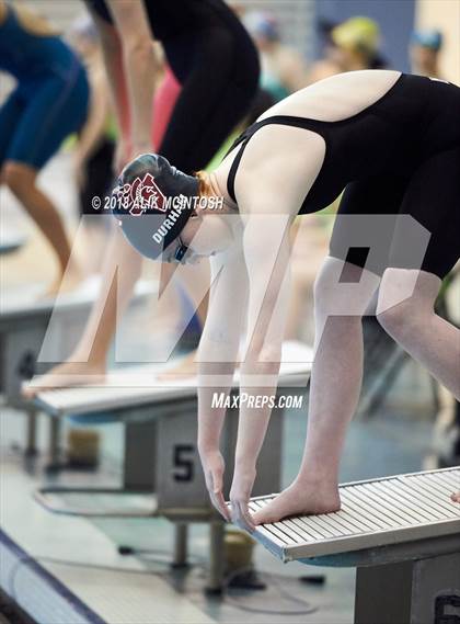 Thumbnail 3 in NCHSAA 3A State Swimming Championship (Finals) photogallery.