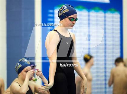 Thumbnail 3 in NCHSAA 3A State Swimming Championship (Finals) photogallery.
