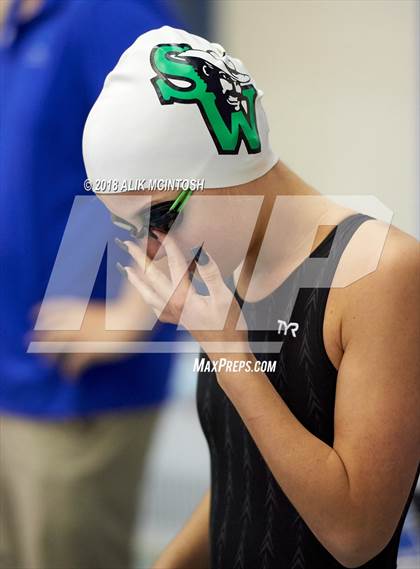 Thumbnail 1 in NCHSAA 3A State Swimming Championship (Finals) photogallery.