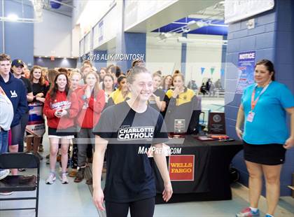 Thumbnail 2 in NCHSAA 3A State Swimming Championship (Finals) photogallery.