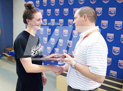 Thumbnail 1 in NCHSAA 3A State Swimming Championship (Finals) photogallery.