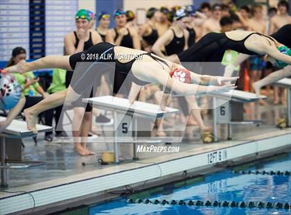 Thumbnail 2 in NCHSAA 3A State Swimming Championship (Finals) photogallery.