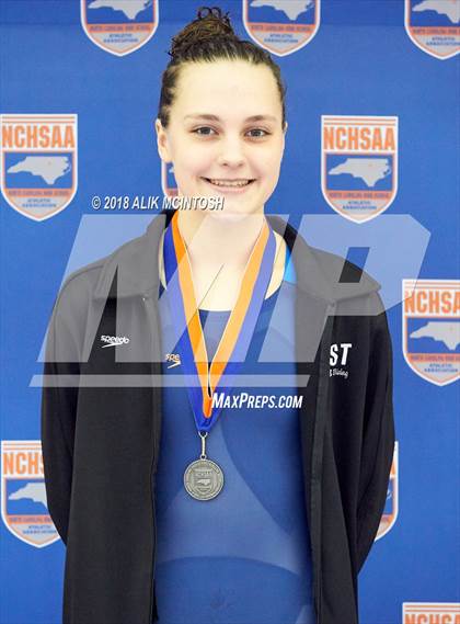 Thumbnail 3 in NCHSAA 3A State Swimming Championship (Finals) photogallery.