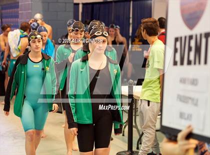 Thumbnail 3 in NCHSAA 3A State Swimming Championship (Finals) photogallery.