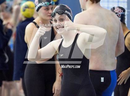 Thumbnail 3 in NCHSAA 3A State Swimming Championship (Finals) photogallery.