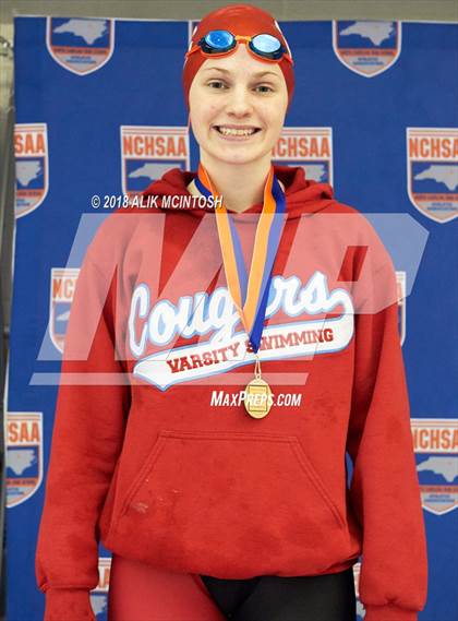 Thumbnail 2 in NCHSAA 3A State Swimming Championship (Finals) photogallery.
