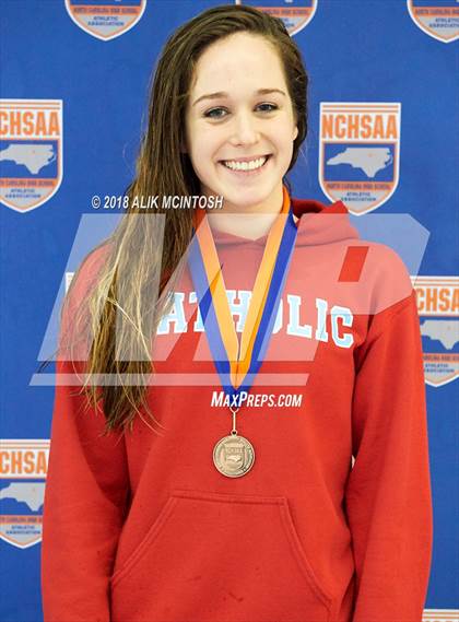 Thumbnail 3 in NCHSAA 3A State Swimming Championship (Finals) photogallery.