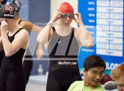 Thumbnail 2 in NCHSAA 3A State Swimming Championship (Finals) photogallery.