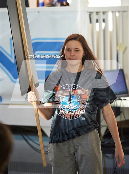 Thumbnail 3 in NCHSAA 3A State Swimming Championship (Finals) photogallery.