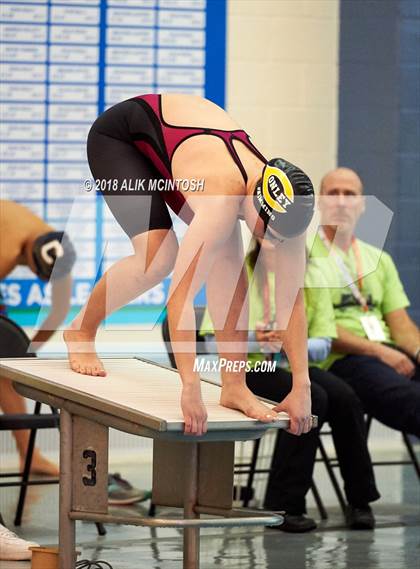Thumbnail 1 in NCHSAA 3A State Swimming Championship (Finals) photogallery.