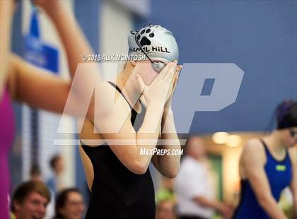 Thumbnail 2 in NCHSAA 3A State Swimming Championship (Finals) photogallery.