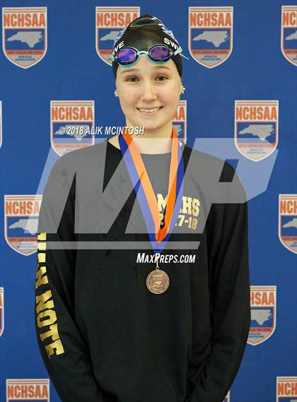 Thumbnail 1 in NCHSAA 3A State Swimming Championship (Finals) photogallery.