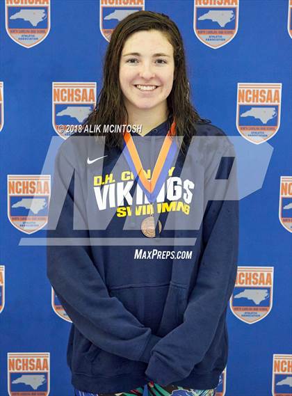 Thumbnail 2 in NCHSAA 3A State Swimming Championship (Finals) photogallery.