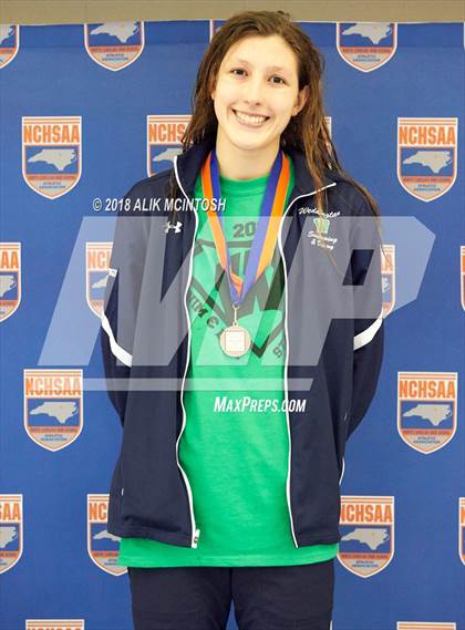 Thumbnail 3 in NCHSAA 3A State Swimming Championship (Finals) photogallery.
