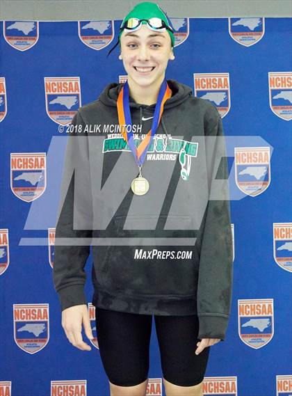 Thumbnail 1 in NCHSAA 3A State Swimming Championship (Finals) photogallery.