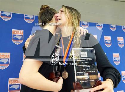 Thumbnail 1 in NCHSAA 3A State Swimming Championship (Finals) photogallery.