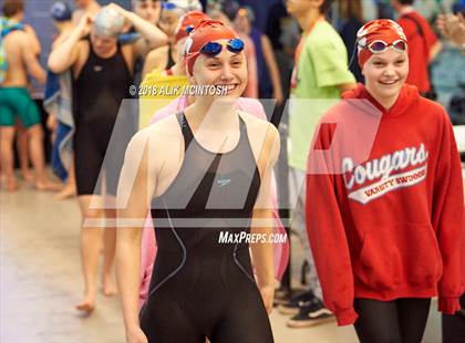 Thumbnail 3 in NCHSAA 3A State Swimming Championship (Finals) photogallery.