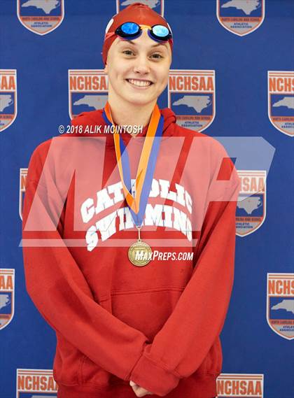 Thumbnail 3 in NCHSAA 3A State Swimming Championship (Finals) photogallery.