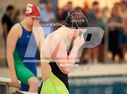 Thumbnail 2 in NCHSAA 3A State Swimming Championship (Finals) photogallery.